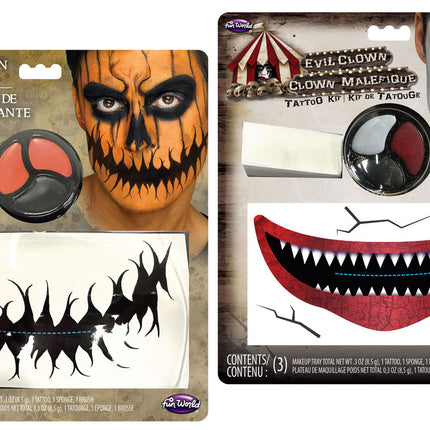 Freakshow Mouth Tattoo Kits