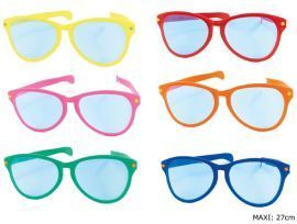 Jumbo Clown Glasses Asst