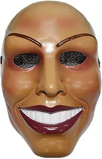 Smiling Woman Plastic Mask