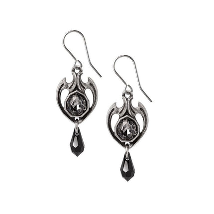 Midnight Memorial Dropper Earrings