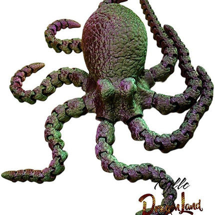 Textured Small Octopus 3D