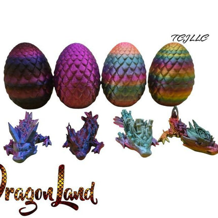 Small Egg with Mini Dragon