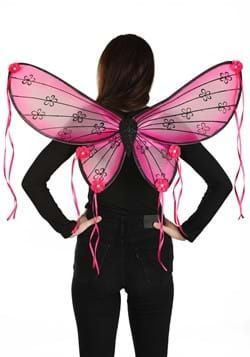 Pink Floral Fairy Wings