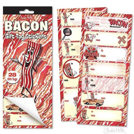 Bacon Gift Tag Stickers #28