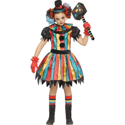 Kid's Carny Clown Costume