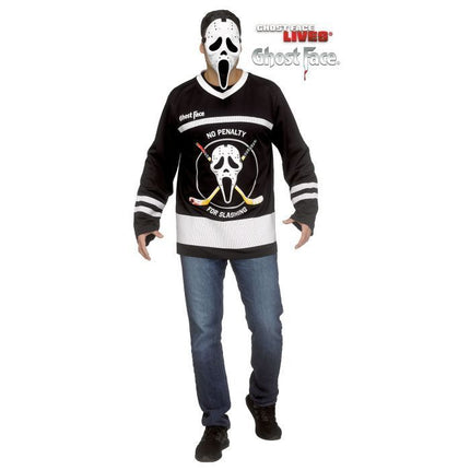 Adult Ghost Face® Jersey & Mask