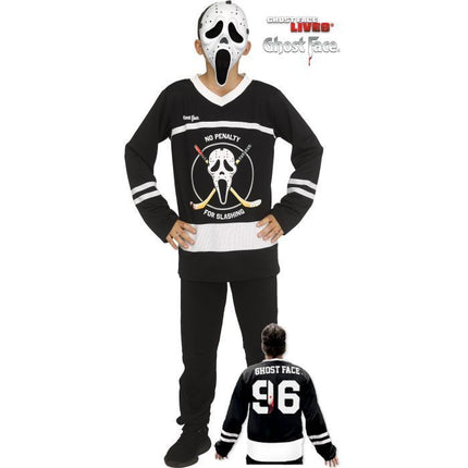 Kid's Ghost Face® Jersey & Mask