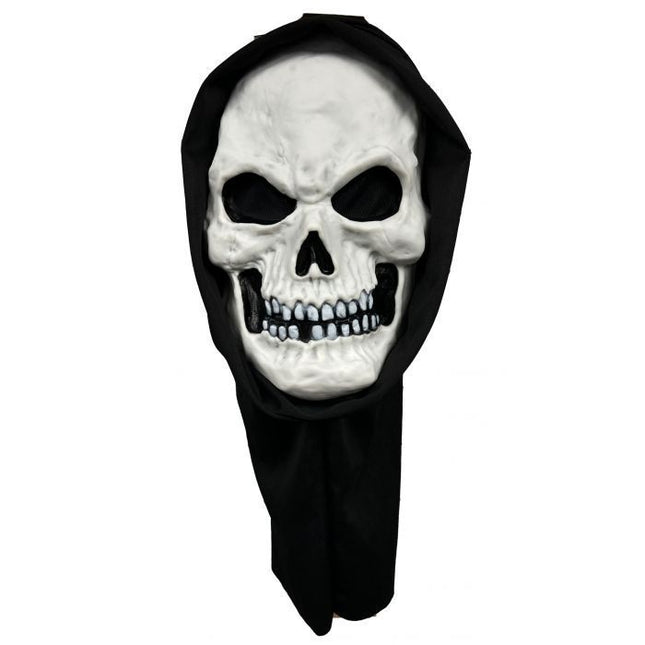 GID Skull Mask with Hood