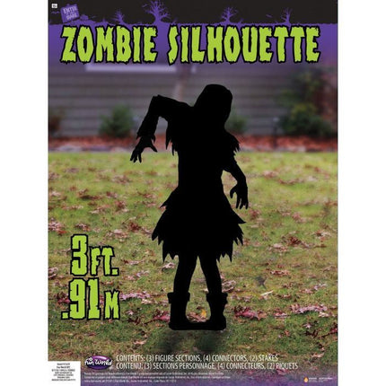 Female Zombie Silhouette