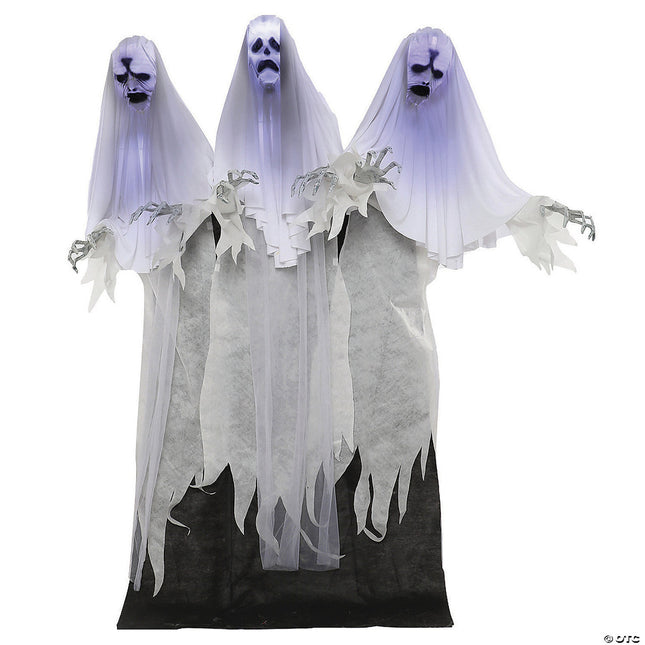 Animated Haunting Ghost Trio