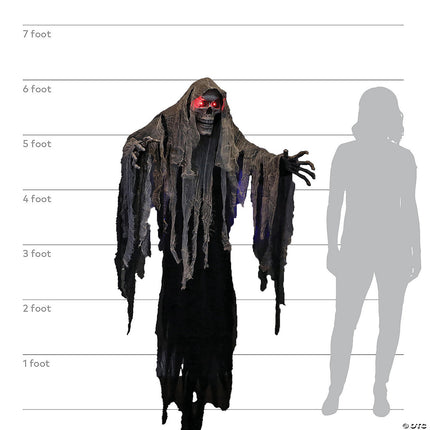 6" Hanging Reaper- size comparison
