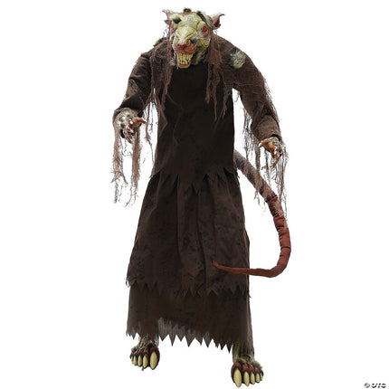 60" Mangey Rat Animated Prop- front view