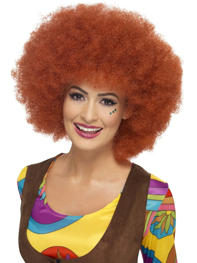 Auburn 60s Afro Wig