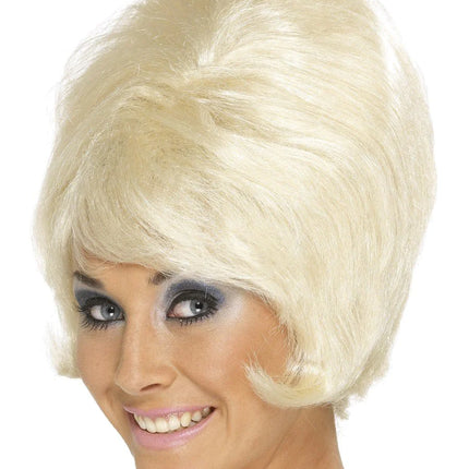 Blonde 60s Beehive Wig