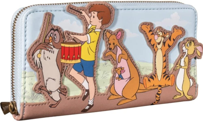 Winnie The Pooh 95th Anniversary Parade Wallet- angled view