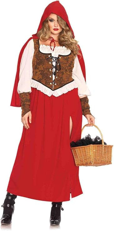 Woodland Red Riding Hood Costume- plus