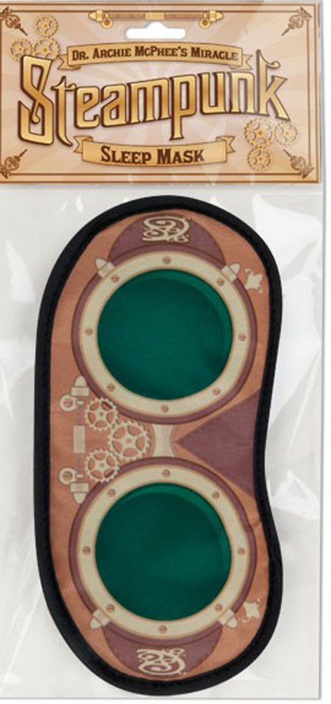 Steampunk Sleep Mask- in package