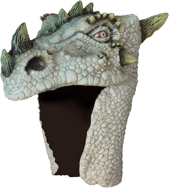 Albino Dragon Helmet