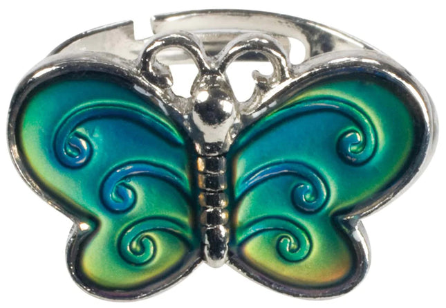 Cutie Mood Ring- butterfly style