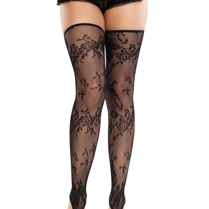 Floral Net Toe Loop TH