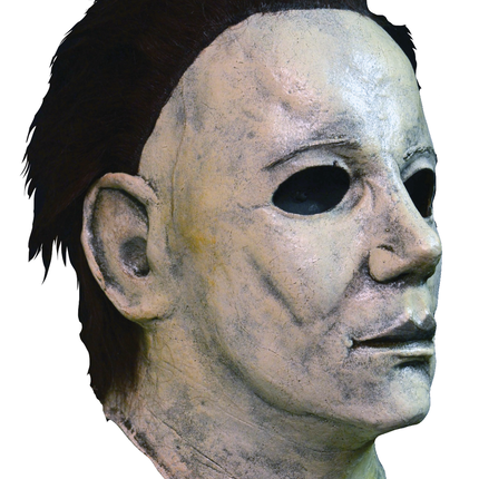 Right-side view of Michael Meyers mask