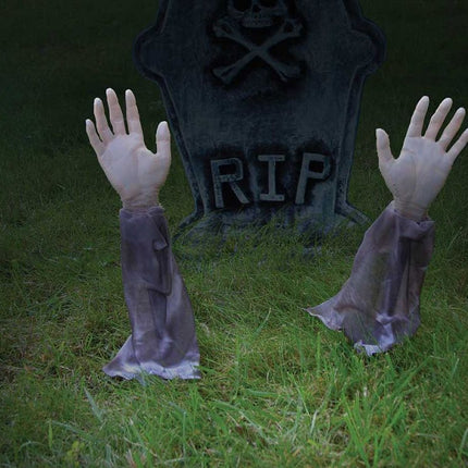 Zombie Arm Lawn Stakes 2Pc