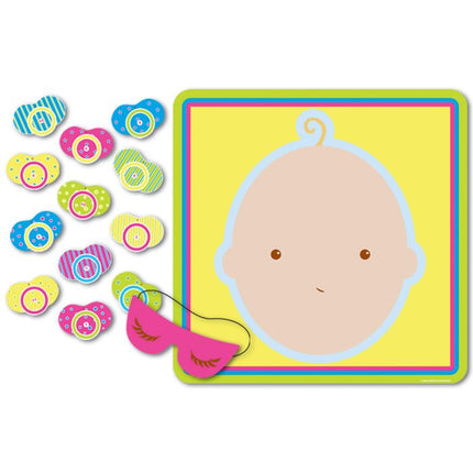 "Pin The Pacifier" Baby Shower Game