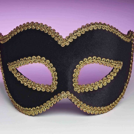 Blk Half Mask W/O Headband