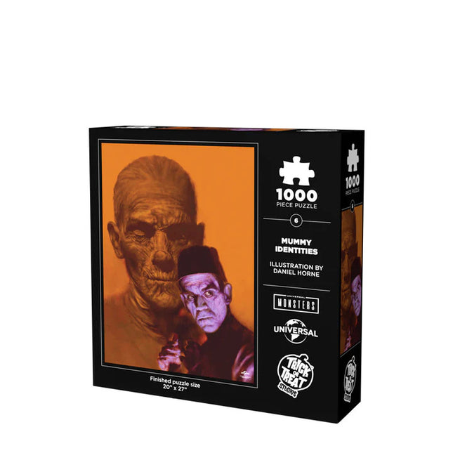 Mummy Identities Jigsaw Puzzle- box angled