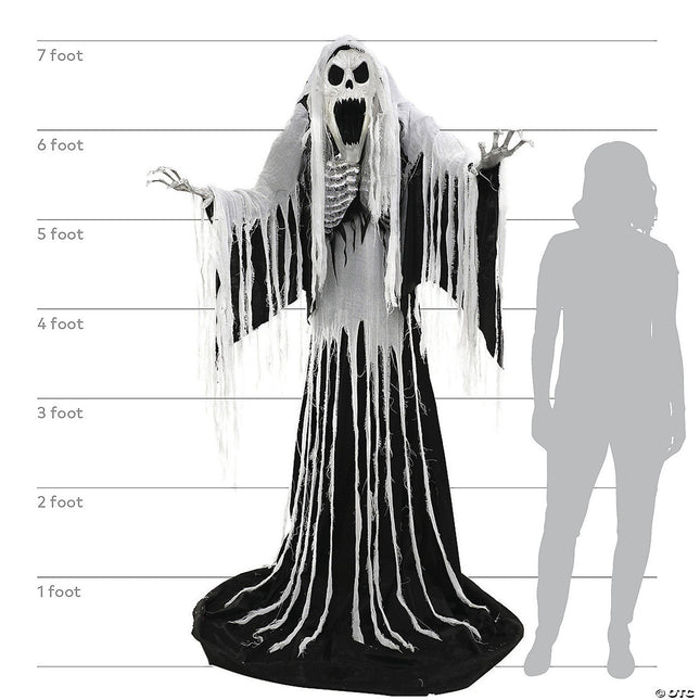 Animated Towering Wailing Soul Prop- size comparison