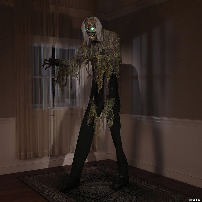 7' Cellar Dwellar Animated Prop- left angled view