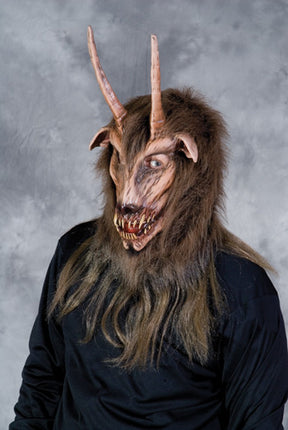 Got Your Goat Mask-  worn by model, posed