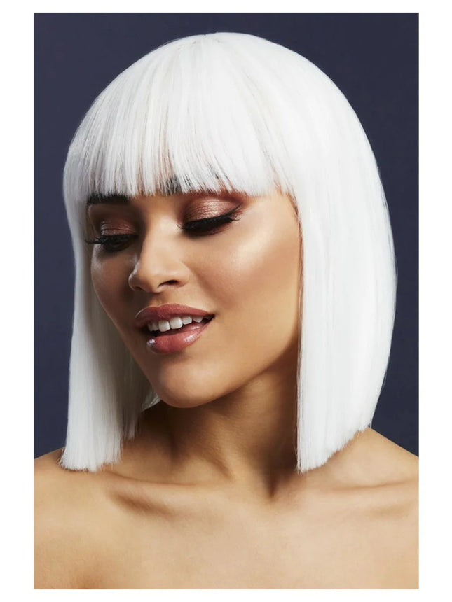 White Lola Wig