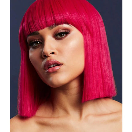 Magenta Pink Lola Wig