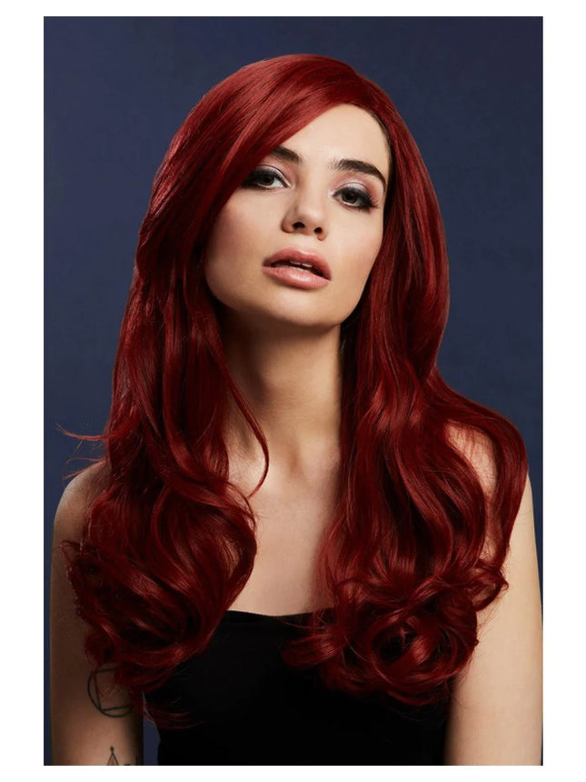 Ruby Red Khloe Wig