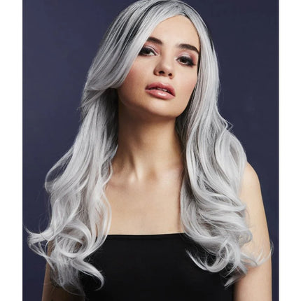 Ice Silver Khloe Wig
