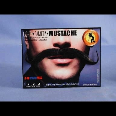 HMS Synthetic Hair Black Muskaterrs Mustache