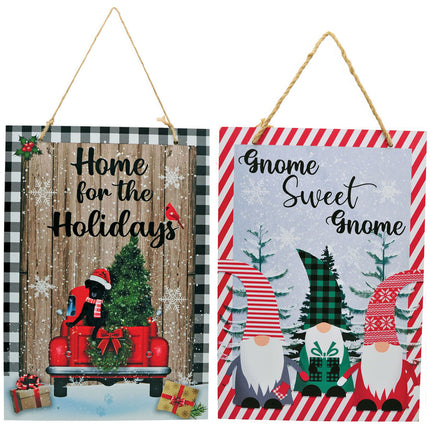 Wooden Winter Signs
