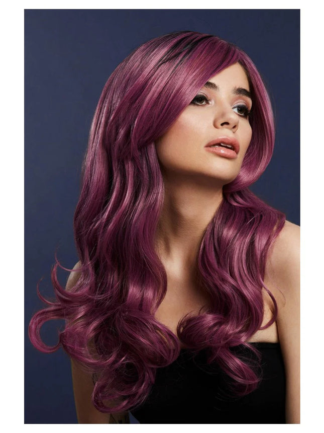 Mauve Khloe Wig