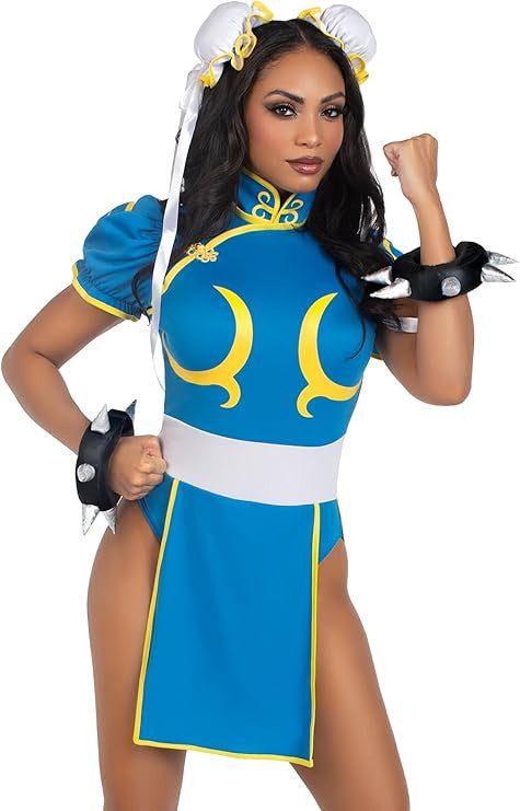 Street Fighter Chun-Li Costume- front view