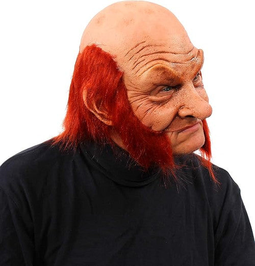 Leprechaun Half Mask with Hair