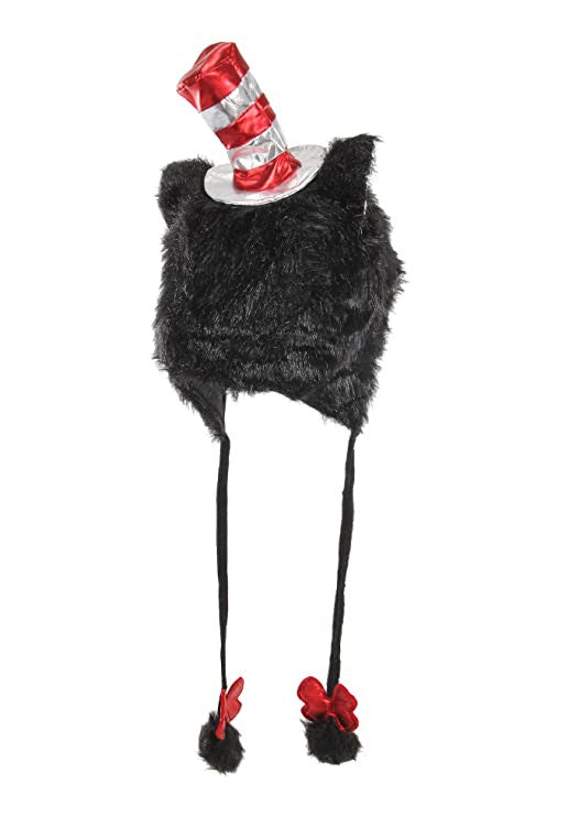 Dr. Seuss- Cat in The Hat Hoodie Hat- back view