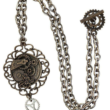 Butterfly Gear Necklace 