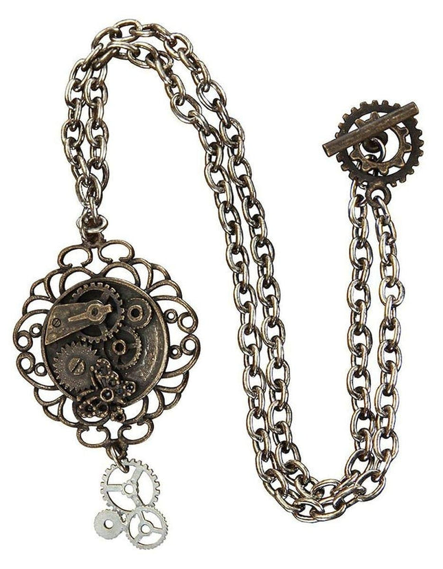 Butterfly Gear Necklace 