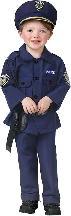 Policeman Toddler Costume