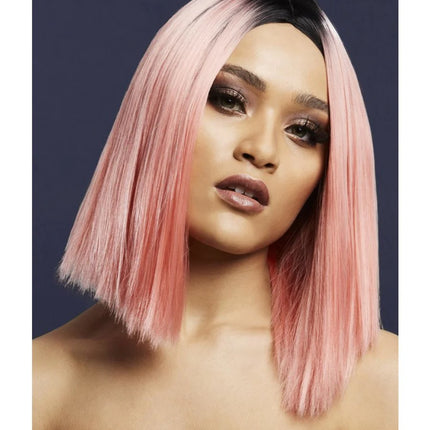 Coral Pink Kylie Wig