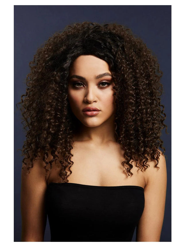 Dark Brown Lizzo Wig