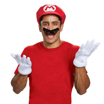 Super Mario Bros.™ Mario Adult Accessory Kit- worn by model
