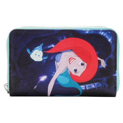 The Little Mermaid Princess Scenes Wallet- front view