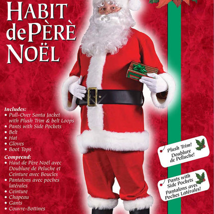 Flannel Santa Suit- packaging